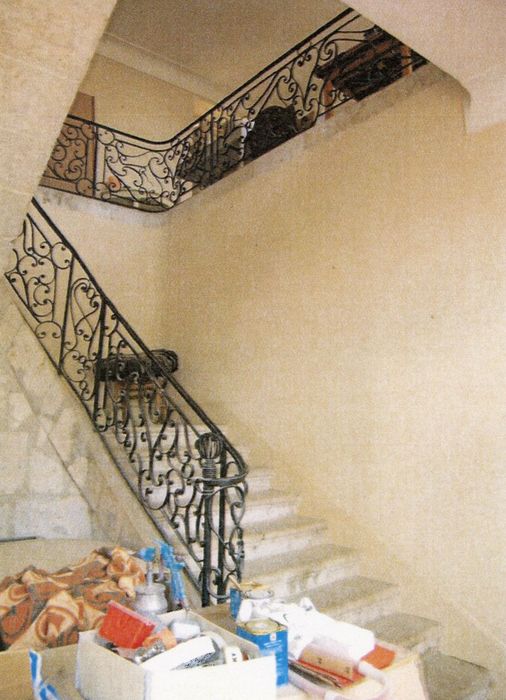 escalier d’honneur (photocopie numérisée)