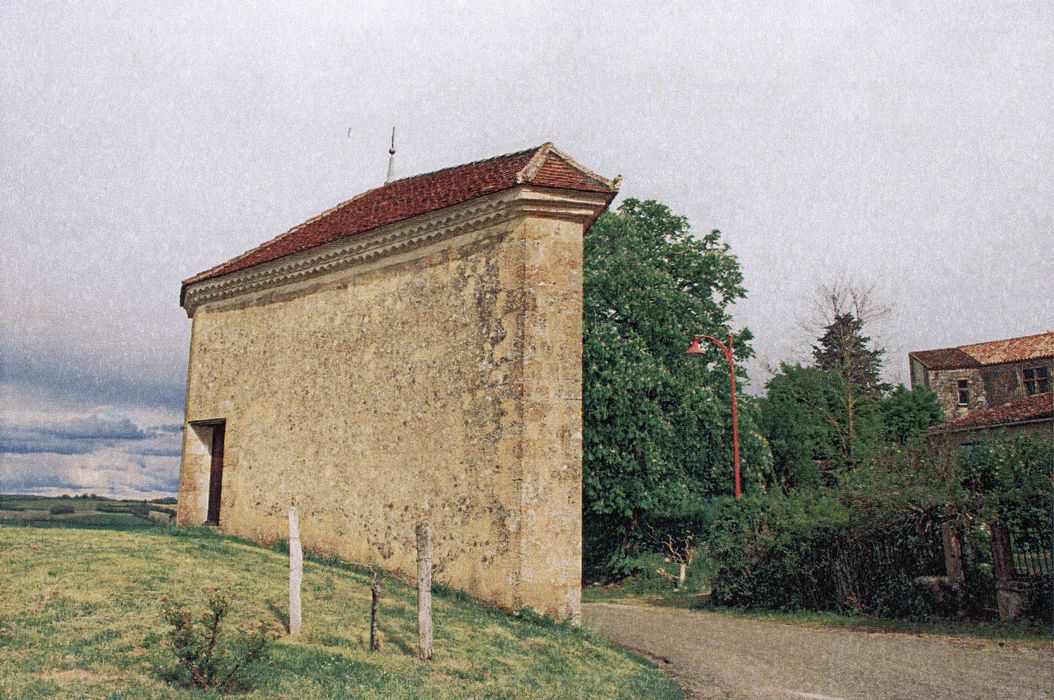 vue générale du pigeonnier (photocopie numérisée)