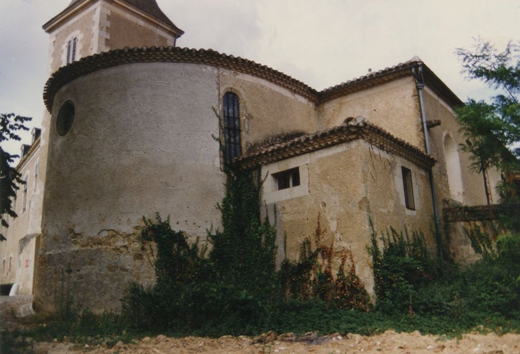 chevet de la chapelle