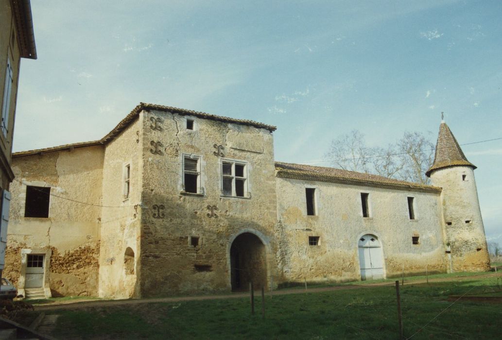 bâtiment annexe est, façade est