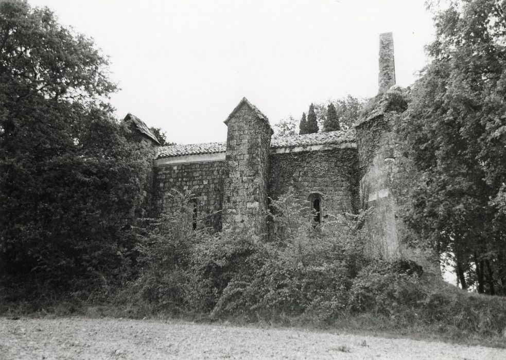 façade latérale nord-ouest