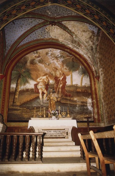 peinture monumentale : Baptême du Christ