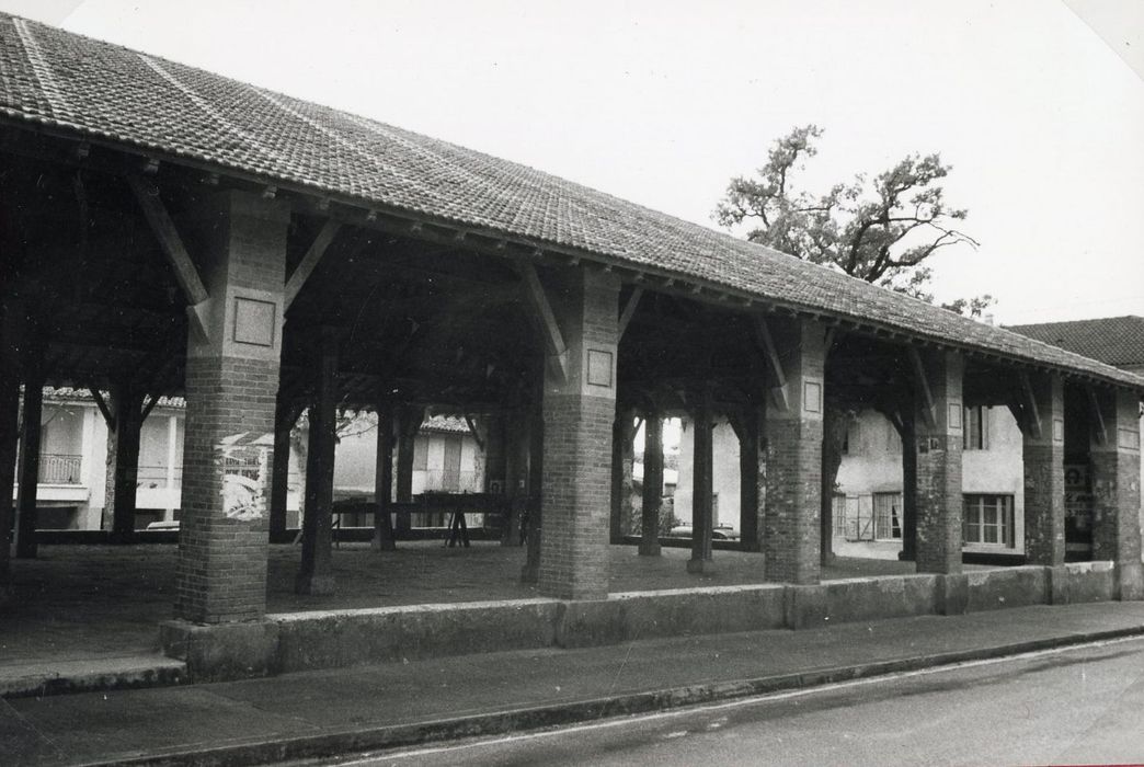 vue générale de la halle depuis le Nord-Est