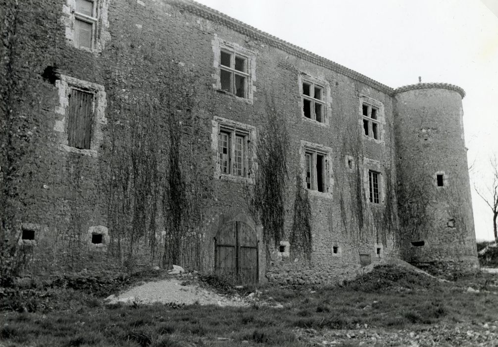 aile nord, façade nord