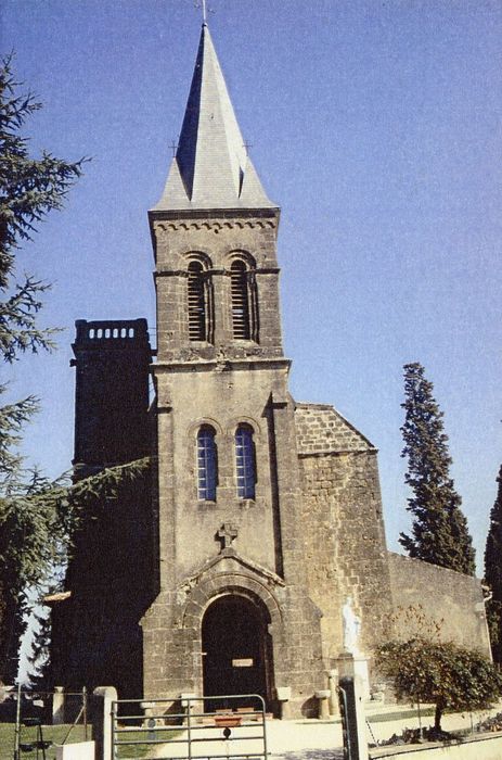 façade ouest (photocopie numérisée)