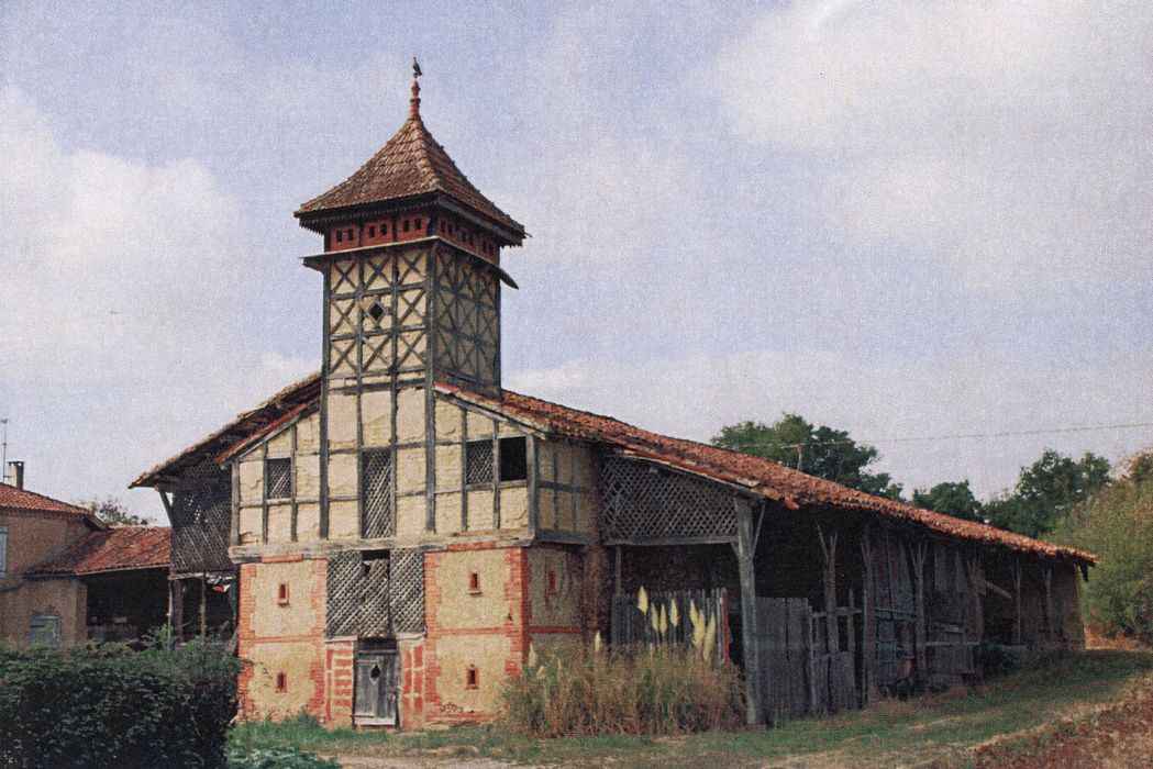 pigeonnier, ensemble nord-est (photocopie numérisée)