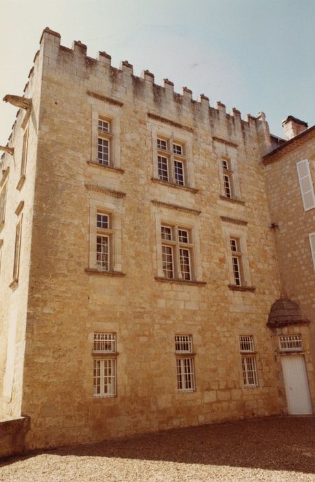 donjon, façade sud-est