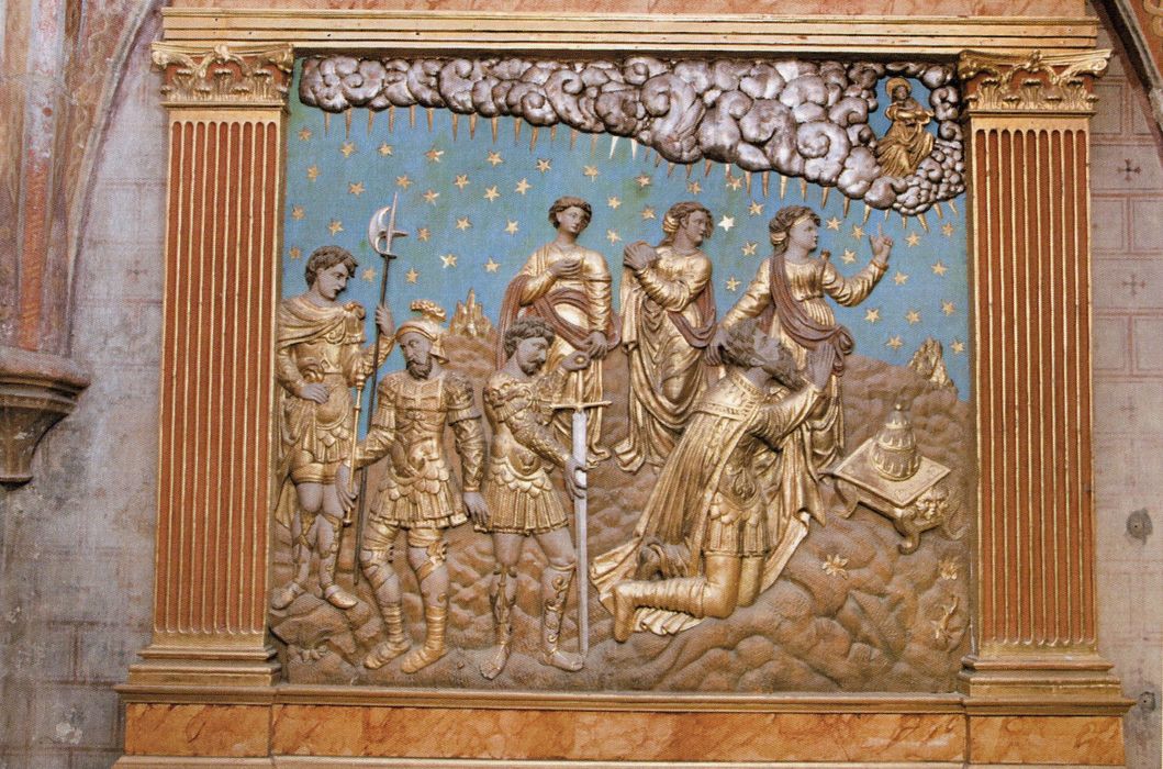 bas-relief : empereur Auguste et la Sybille (l') (photocopie numérisée)