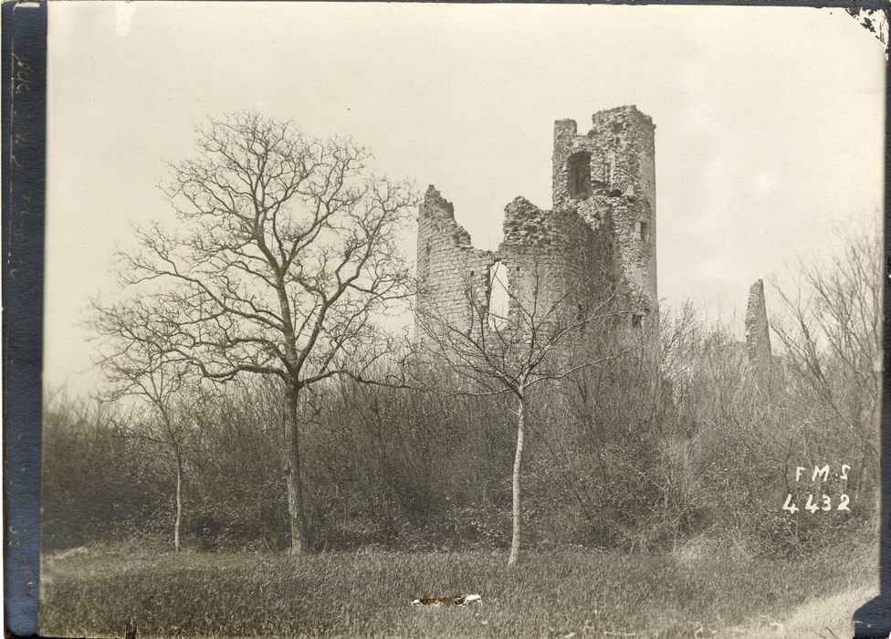 vue générale des vestiges