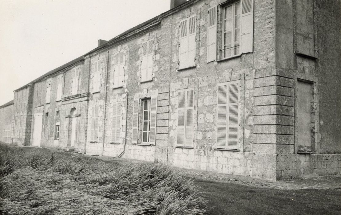 aile ouest, façade ouest