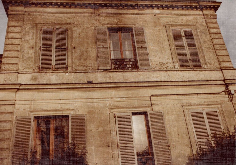 façade sud, vue partielle