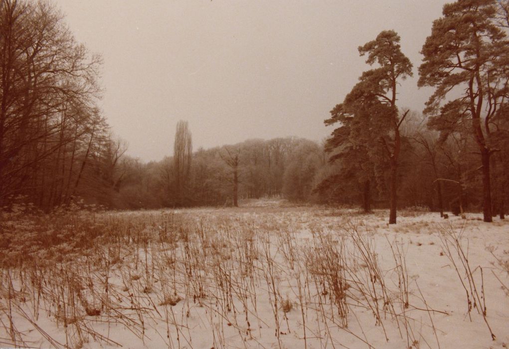 parc, vue générale en direction de l’Ouest