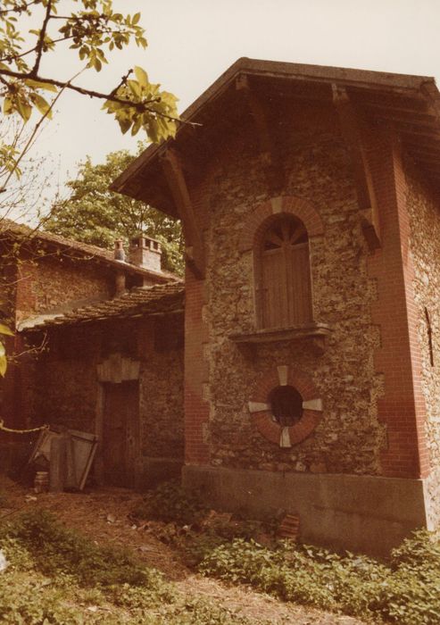 bergerie, façade nord, vue partielle