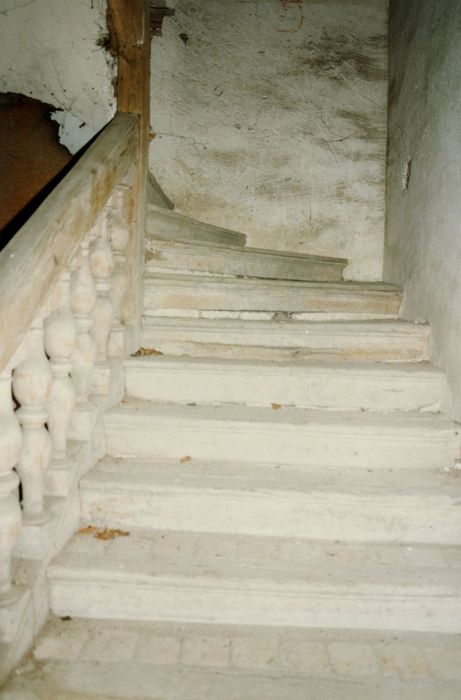 communs, aile nord, escalier