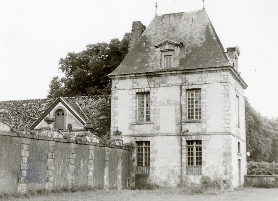 pavillon sud-est, façade nord