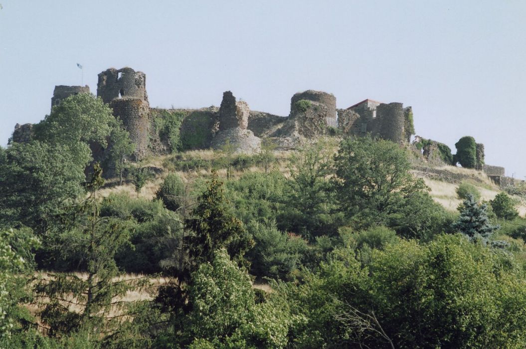 vue générale des ruines depuis le Sud-Ouest