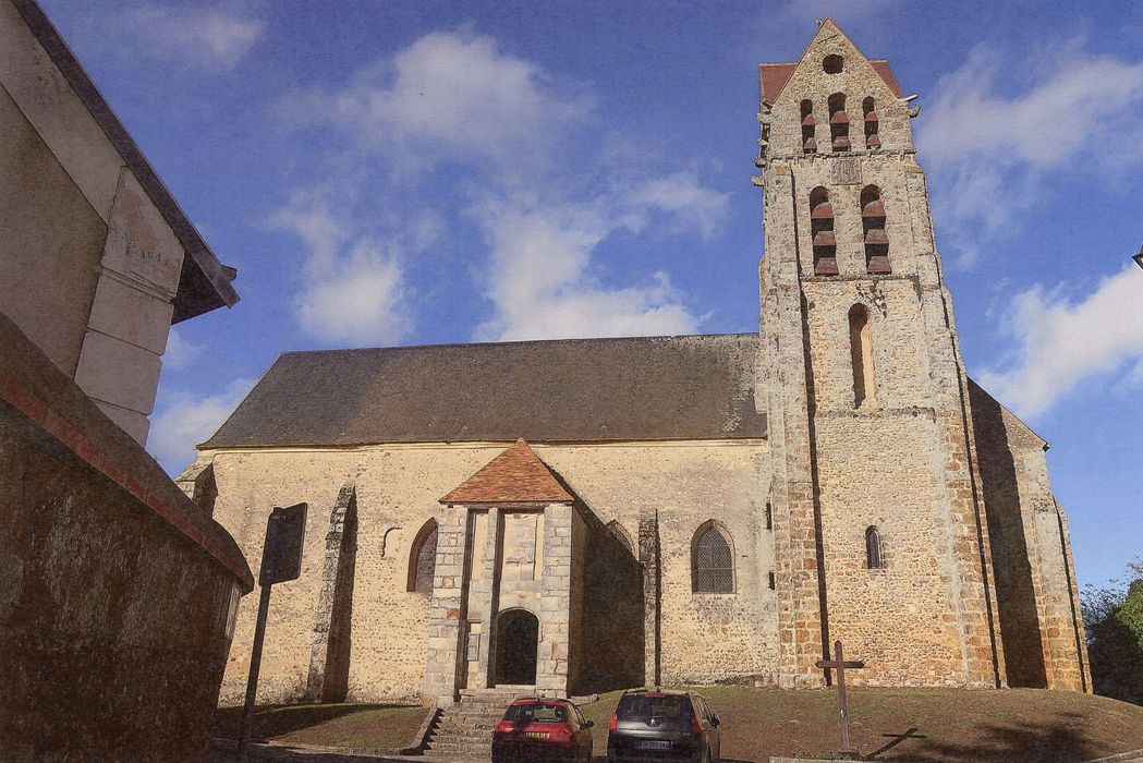 façade latérale sud (photocopie numérisée)