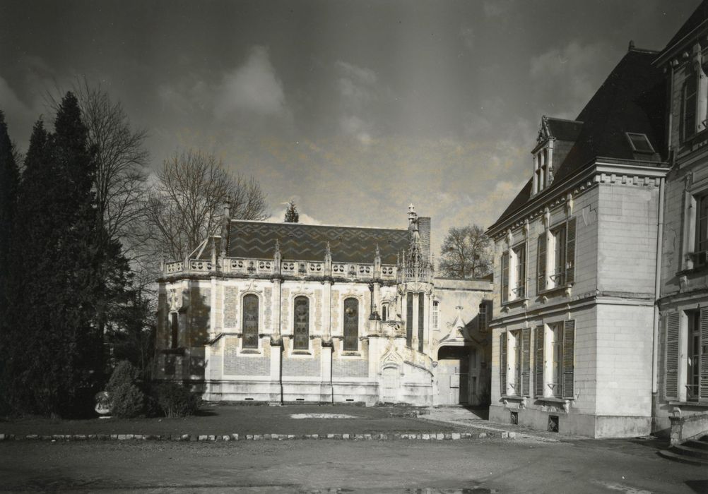 chapelle, façade latérale sud-est