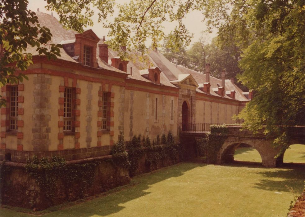 communs, aile nord, façade nord-ouest