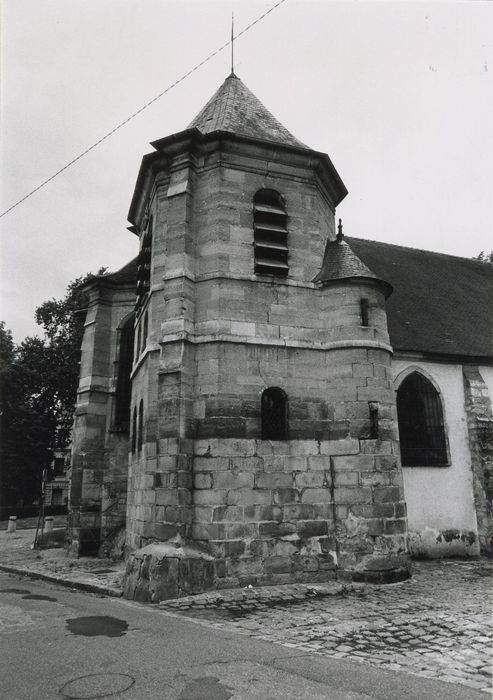 clocher, élévations sud-est