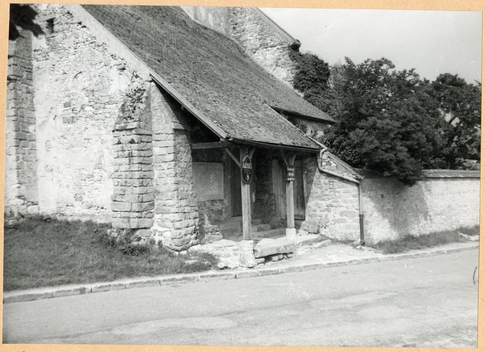 porche d’accès sud