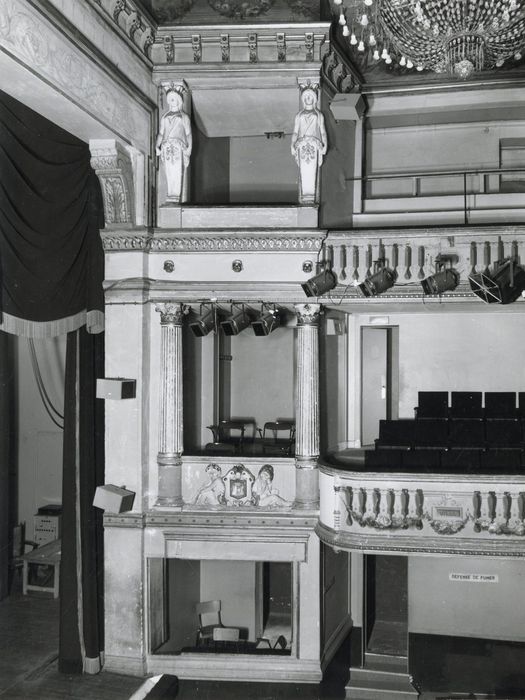 salle de spectacle, vue partielle