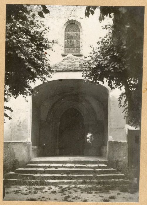 porche d’accès ouest