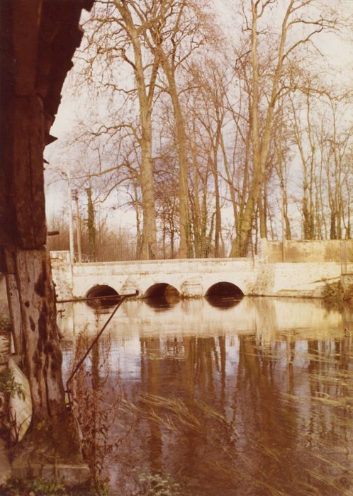 vue générale du pont depuis l’aval