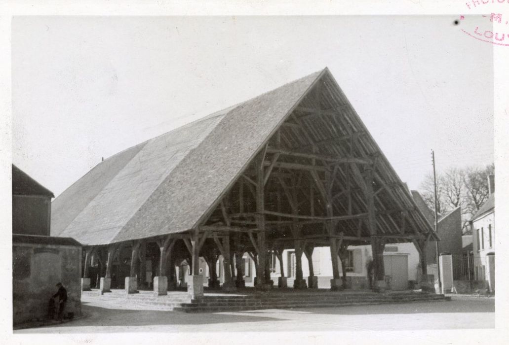 vue générale des halles