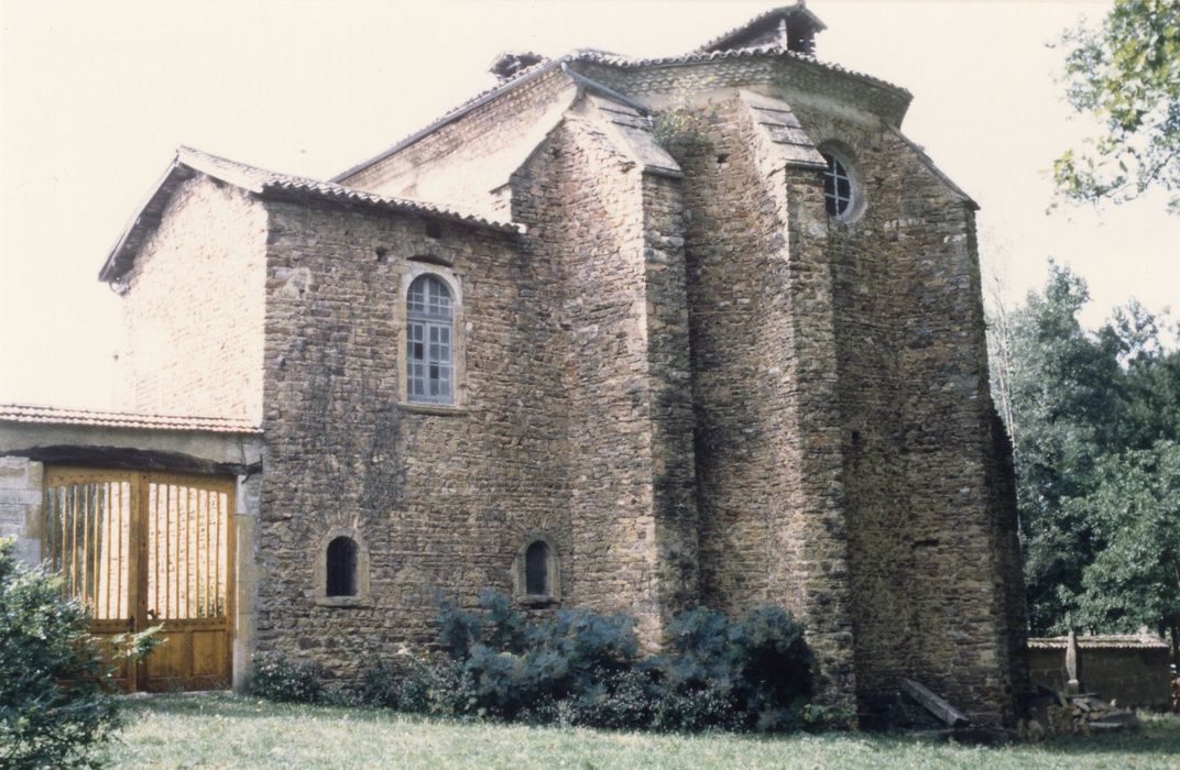 chevet de la chapelle