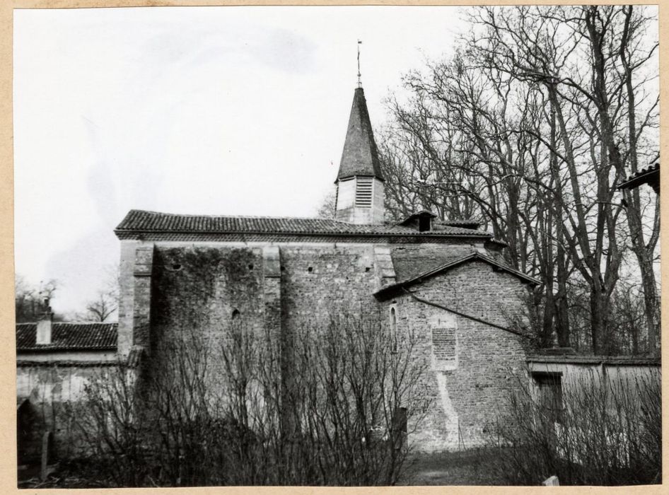 chapelle, façade latérale sud