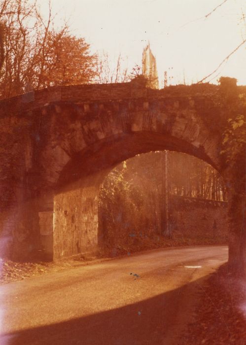 pont reliant le petit parc et le grand parc