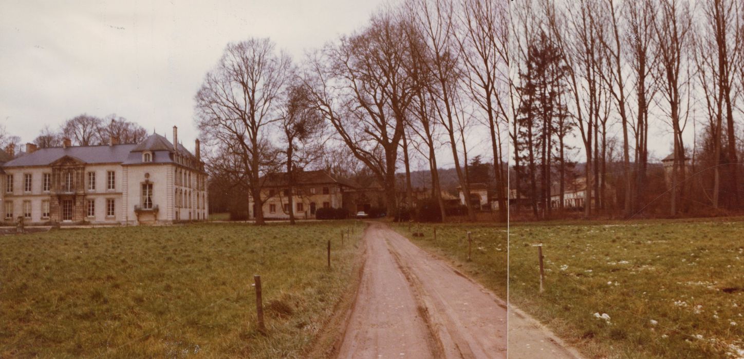 parc, allée d’accès est