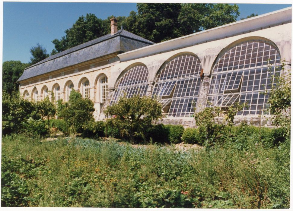 orangerie, façade sud