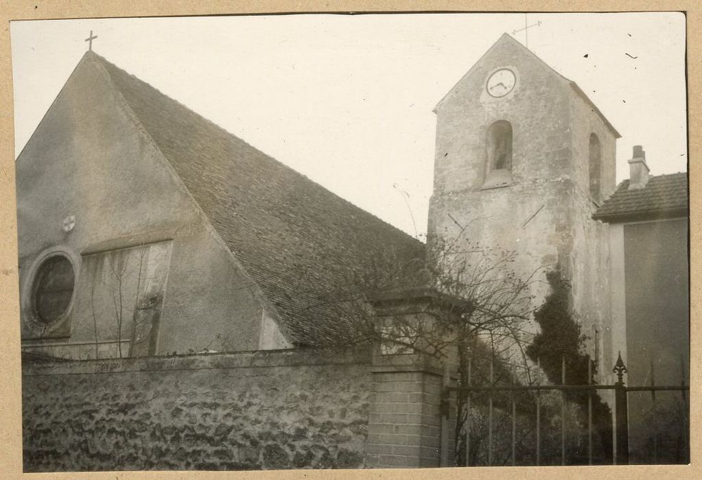 clocher, élévation ouest