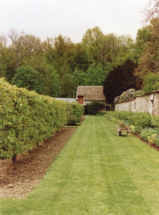 potager, vue partielle