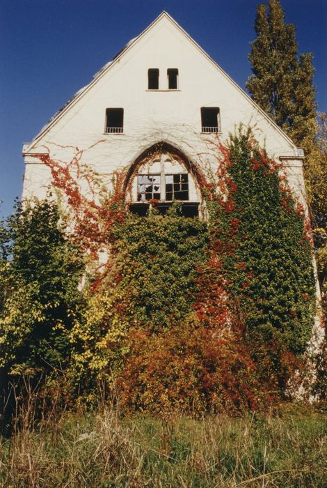 bâtiment du dortoir, pignon sud