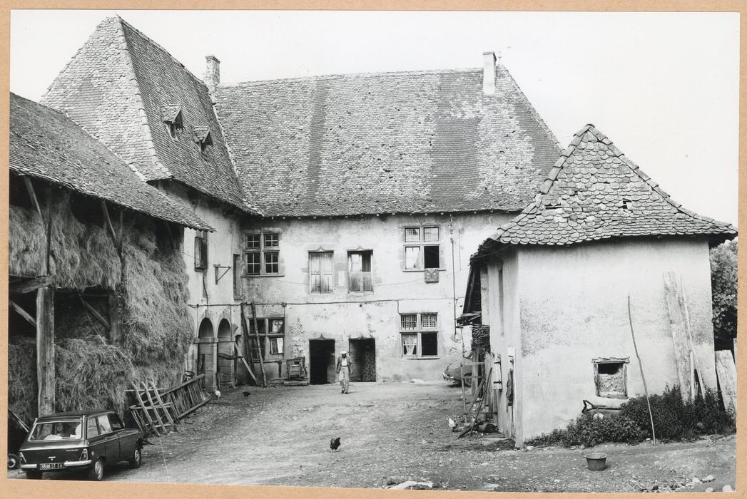 façades sud-ouest et sud-est