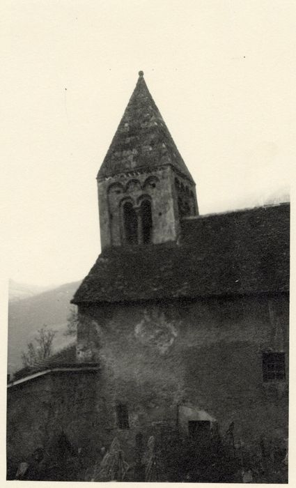 façade latérale nord, vue partielle