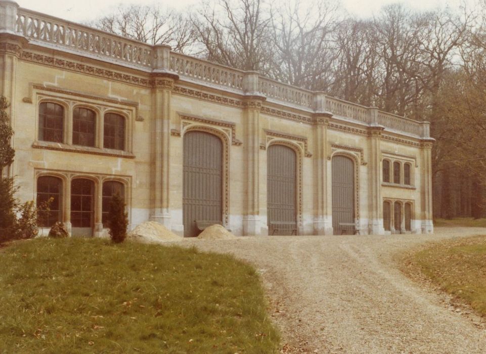 orangerie, façade sud-ouest