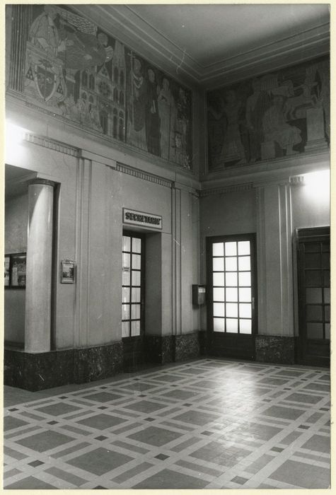 hall d’entrée, vue partielle