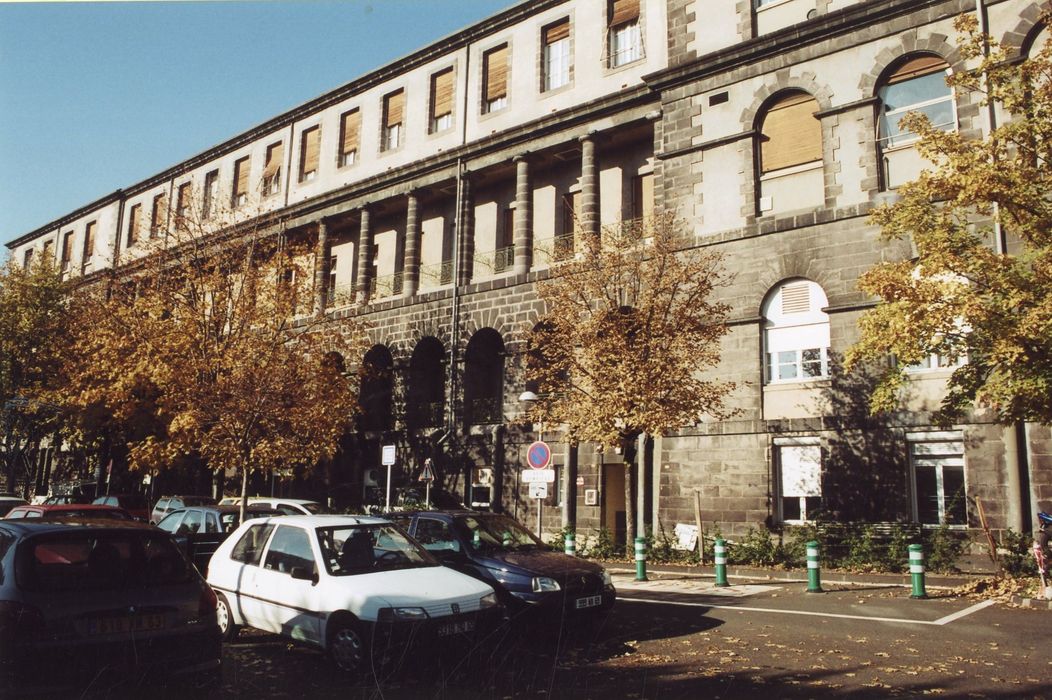 aile sud, façade sud, vue partielle