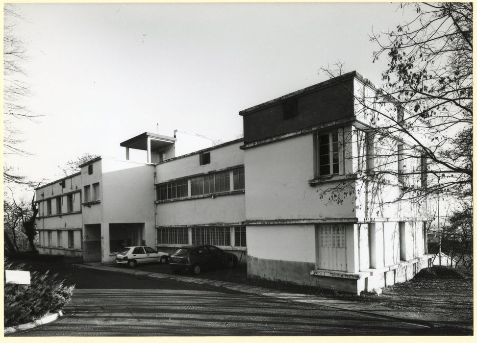 bâtiment du personnel, façade ouest