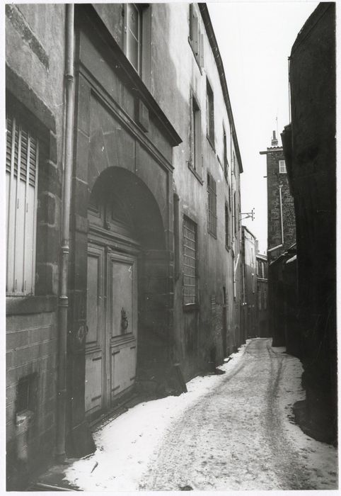 portail d’accès sur rue