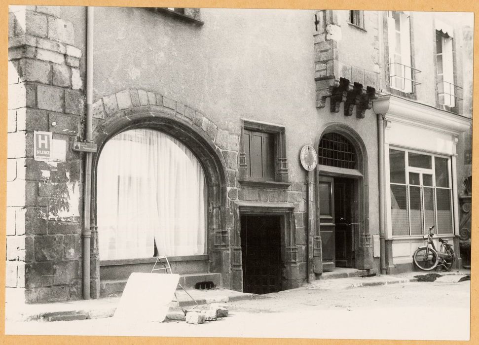 façade sur la rue Barnier, vue partielle