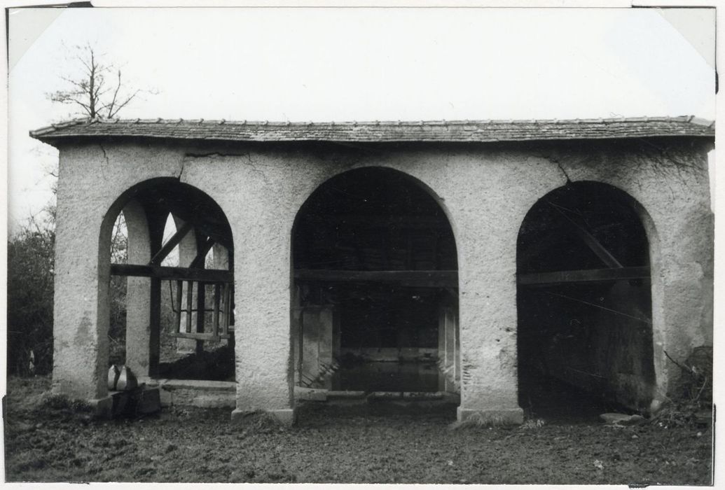 vue générale du lavoir