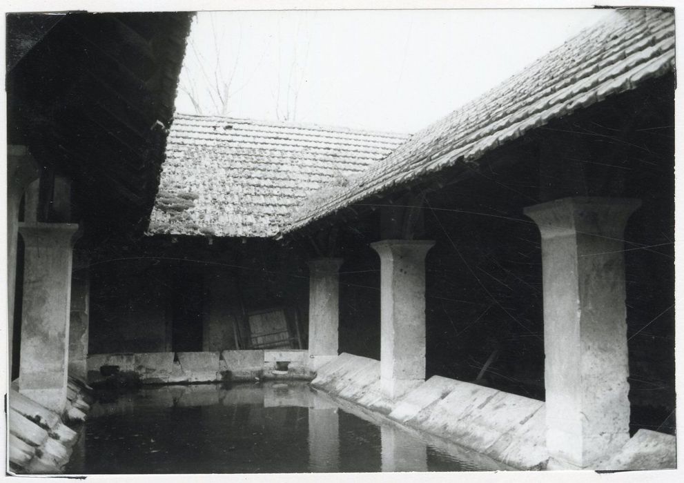 vue partielle du lavoir