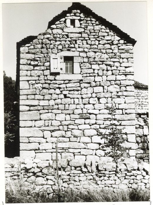 bâtiment ouest, pignon sud