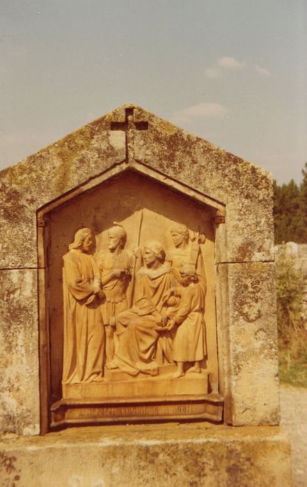 chemin de croix, détail d’une station