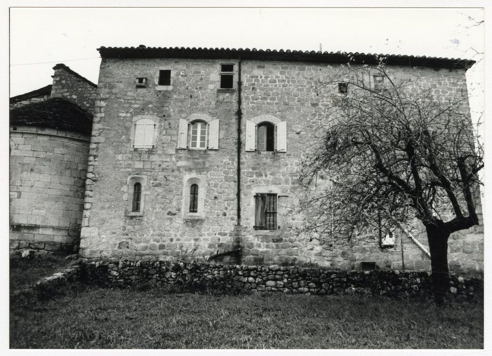 presbytère, aile est, façade est